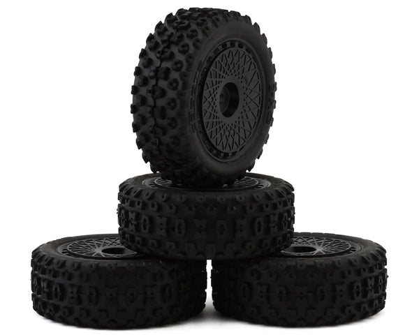 Arrma TYPHON GROM BLX - Wheels & Tires (set of 4) 2-ho dboots ARA2306