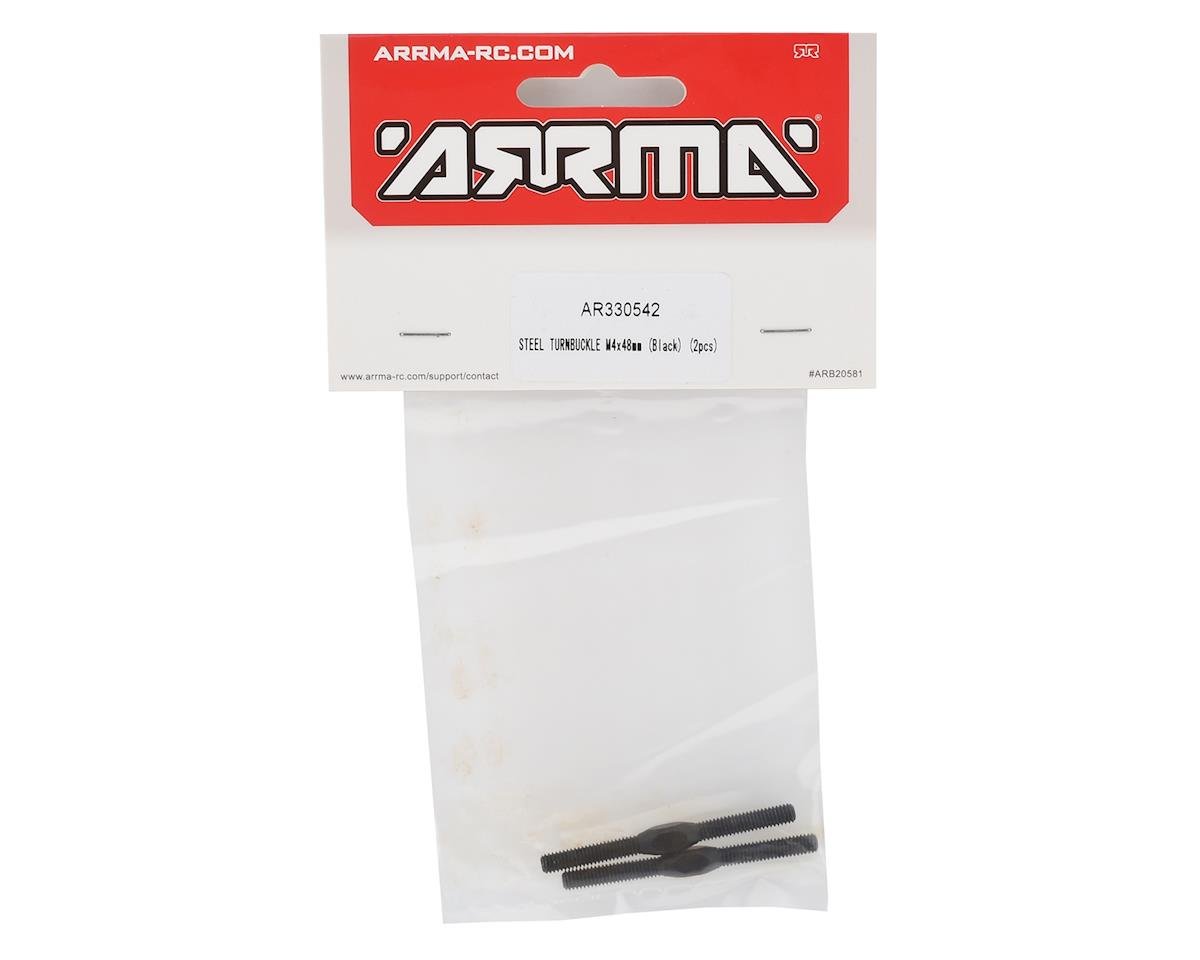 Arrma 4x48mm Steel Turnbuckle (2)Typhon Mega 4x4, BLX 4x4 - BOBBYRC