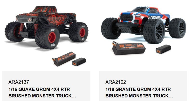Arrma 50mm Dogbone (2) For 1/18 GRANITE & 1/14 TYPHON , 1/16 QUAKE GROM - BOBBYRC