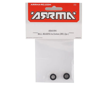 Arrma 6x12x4mm Ball Bearing (2) - BOBBYRC