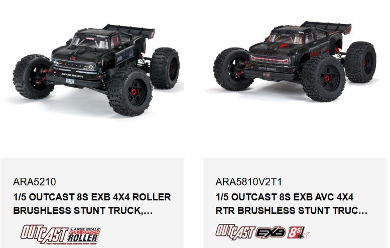 Arrma 8S BLX Front Lower Suspension Arms (2) - BOBBYRC
