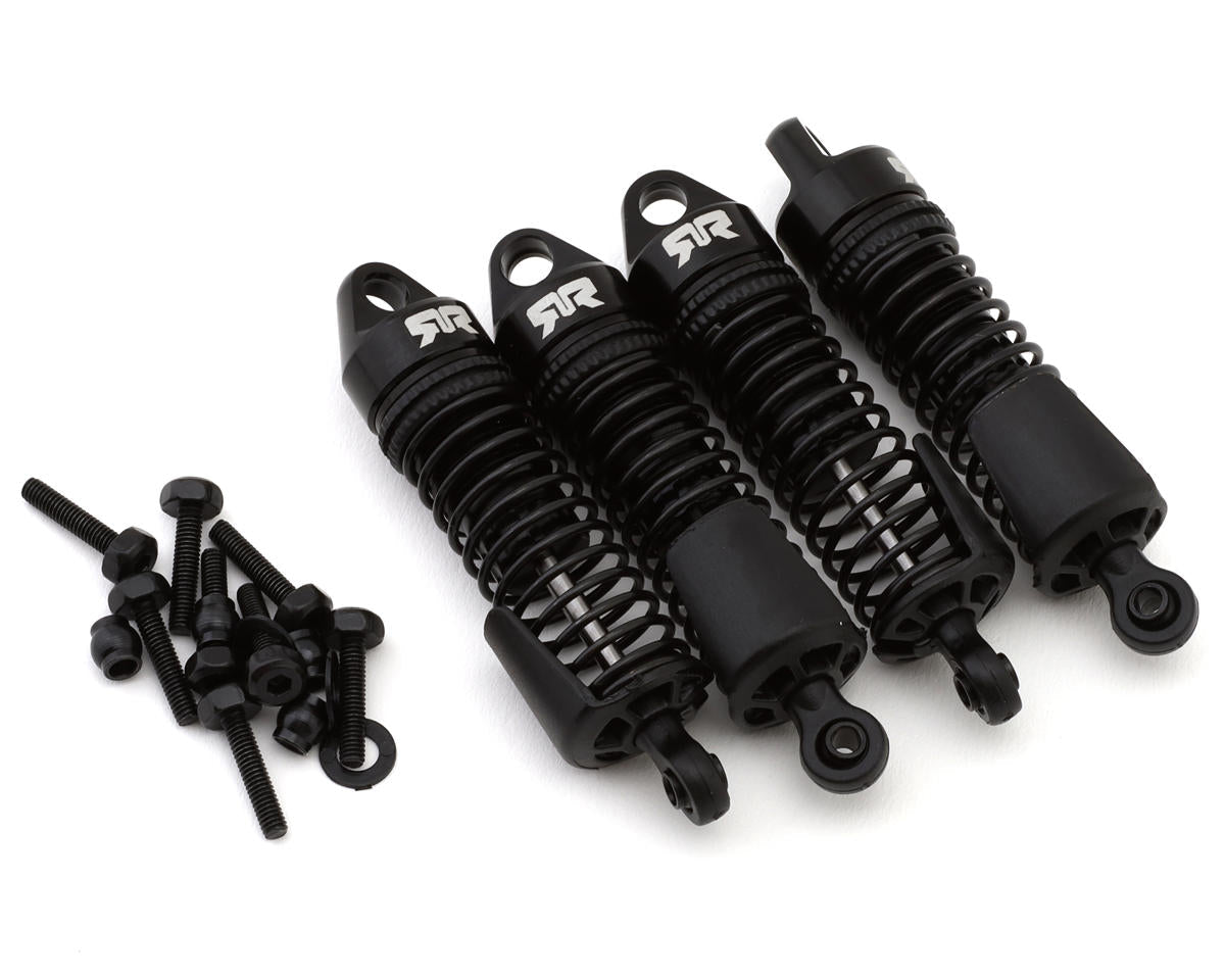 ARRMA Aluminum Shock Set, 58mm Length, 1000 cSt Oil (4), Black 1/16 MOJAVE GROM - BOBBYRC