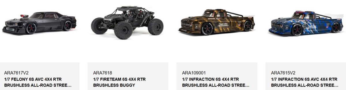 ARRMA AR310440 Pin 2.25x9.8mm (6) Kraton Typhon Notorious Mojave Felony 6S - BOBBYRC