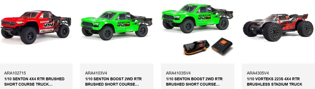 ARRMA AR310780 Composite Frt Slider Driveshaft Set 4x4: Granite Mega/Senton Mega - BOBBYRC