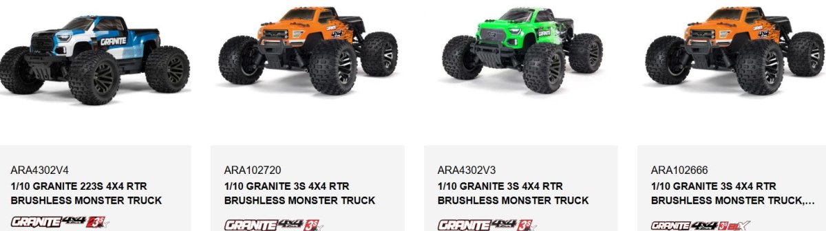 ARRMA AR310780 Composite Frt Slider Driveshaft Set 4x4: Granite Mega/Senton Mega - BOBBYRC