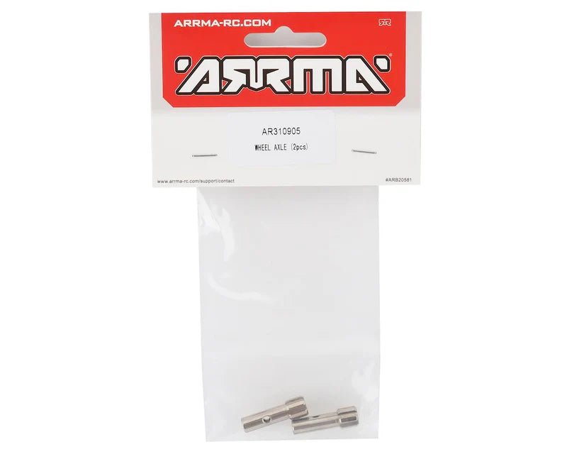Arrma AR310905 310905 Wheel Axle (2PCS) 4x4 : Typhon 3S BLX Buggy - BOBBYRC