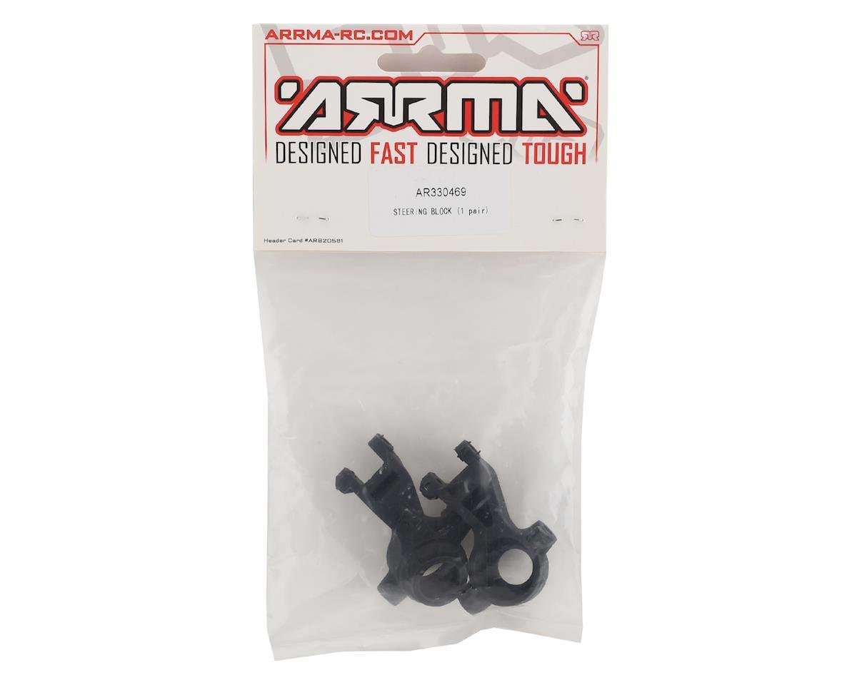 ARRMA ARAC9359 Steering Block (2) 4x4 Granite Senton AR330469 - BOBBYRC