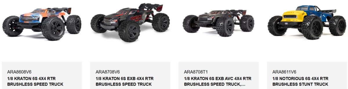 ARRMA Ball End Set 1/8 KRATON 6S & 1/8 NOTORIOUS 6S - BOBBYRC