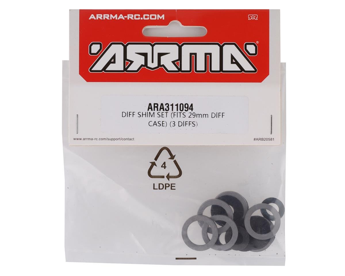 Arrma Differential Shim Set (Fits 29mm Case) - BOBBYRC