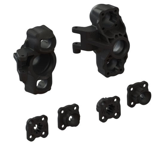 ARRMA Front Steering Blocks 1/8 KRATON 6S EXB 4X4 , 1/8 NOTORIOUS 6S 4X4 - BOBBYRC