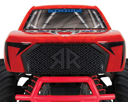 Arrma Gorgon 4X2 MEGA 550 Brushed 1/10 Monster Truck RTR (Red) w/SLT2 2.4GHz Radio, Battery & Charger - BOBBYRC