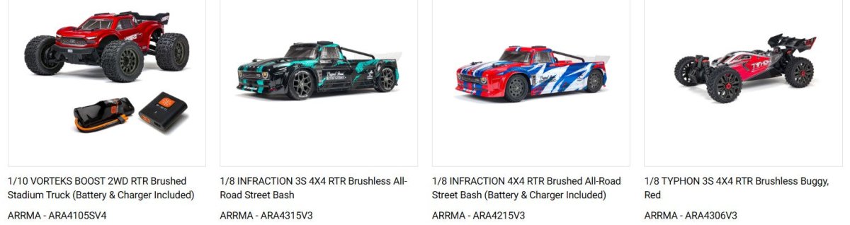 Arrma Granite Vendetta Vorteks Typhon Senton 4x4 3S BLX Aluminum Motor Mount - BOBBYRC