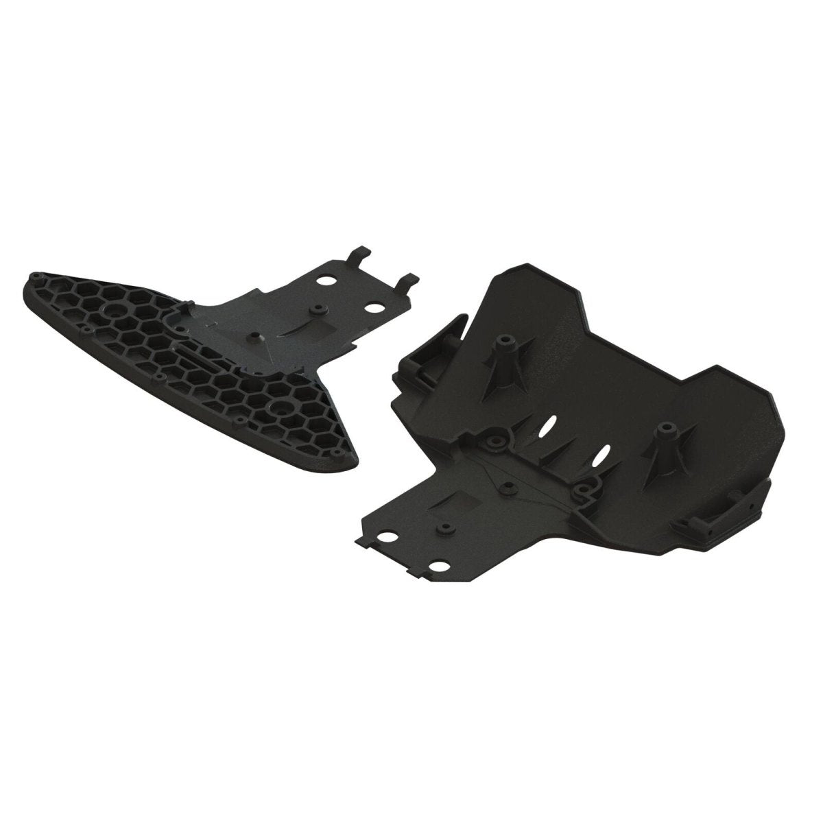 Arrma Infraction Mega/Vendetta 3S BLX Lower Front Bumper & Rear Diffuser Set - BOBBYRC