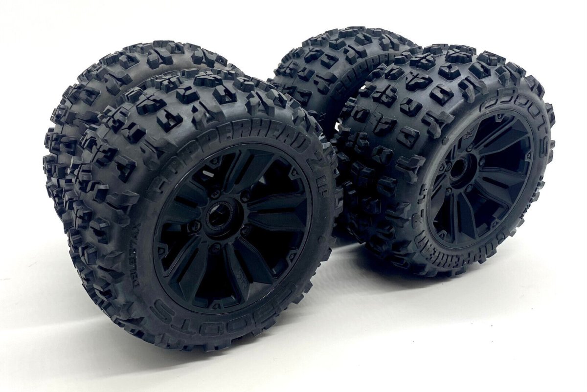 Arrma KRATON OUTCAST 4s 4x4 TIres & Wheels dBoots Copperhead2 LP ARA4408V2 - BOBBYRC