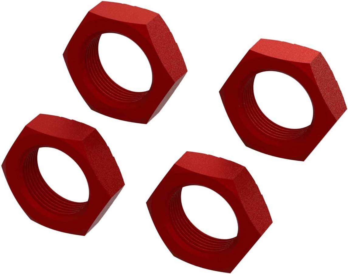 Arrma Kraton Outcast 8S BLX Aluminum 24mm Wheel Nut (Red) - BOBBYRC