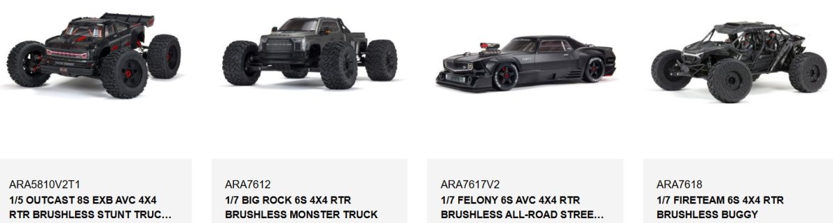Arrma M4 Nylon Nut Set (4) - BOBBYRC