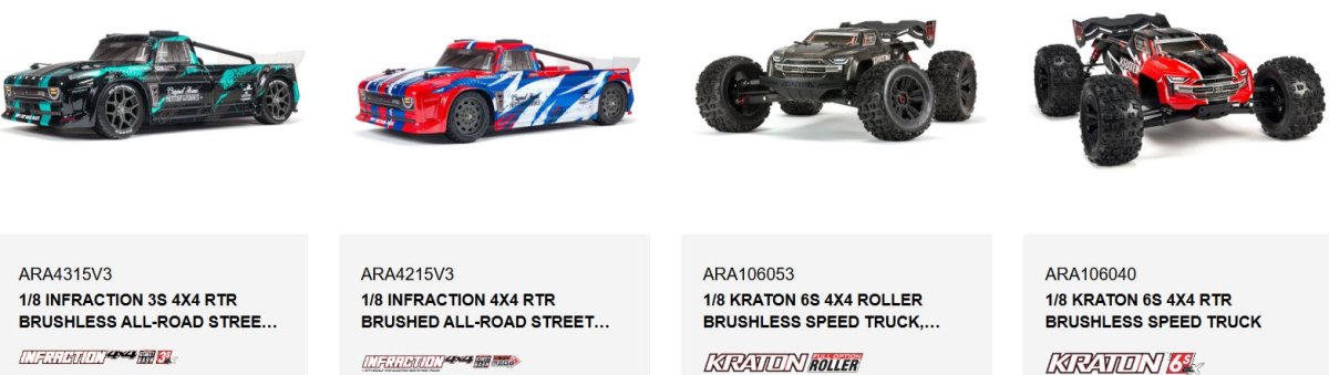 Arrma M4 Nylon Nut Set (4) - BOBBYRC