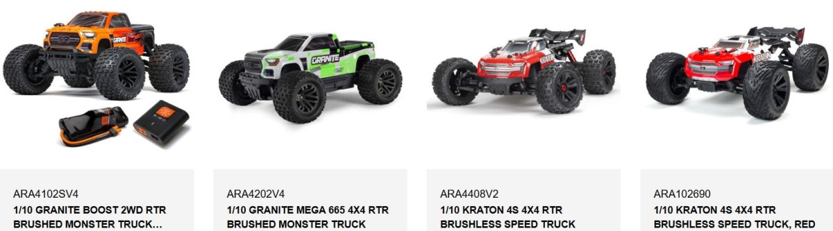 Arrma M4 Nylon Nut Set (4) - BOBBYRC