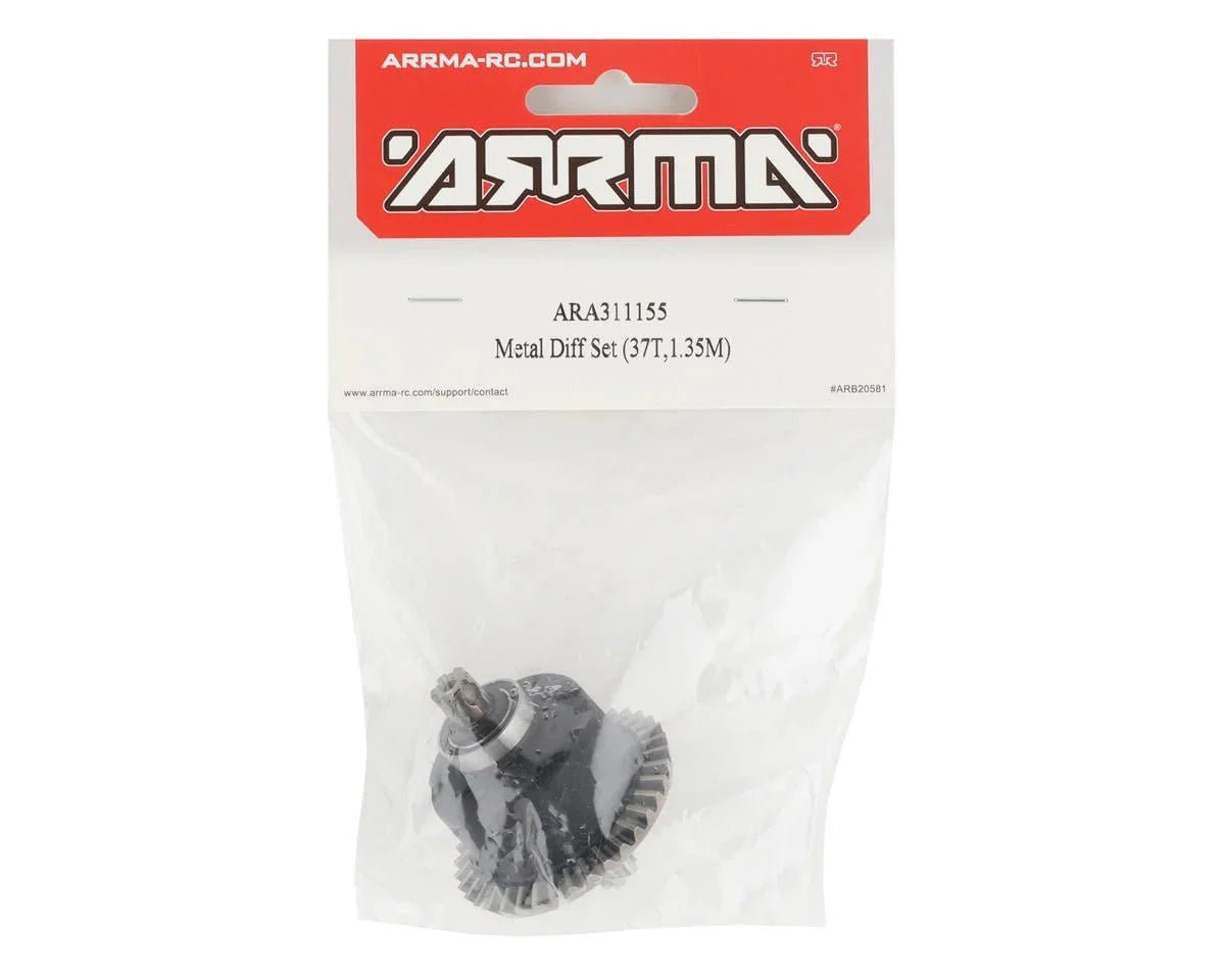 Arrma Metal Front or Rear Differential (37T/MOD 1.35) - BOBBYRC