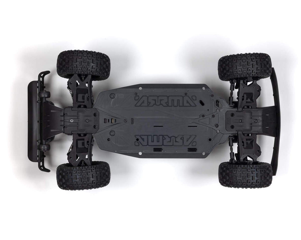 Arrma Mojave 4S BLX Brushless 1/8 4WD RTR Electric Desert Truck (Blue/Red) w/Spektrum SLT3 2.4GHz Radio - BOBBYRC