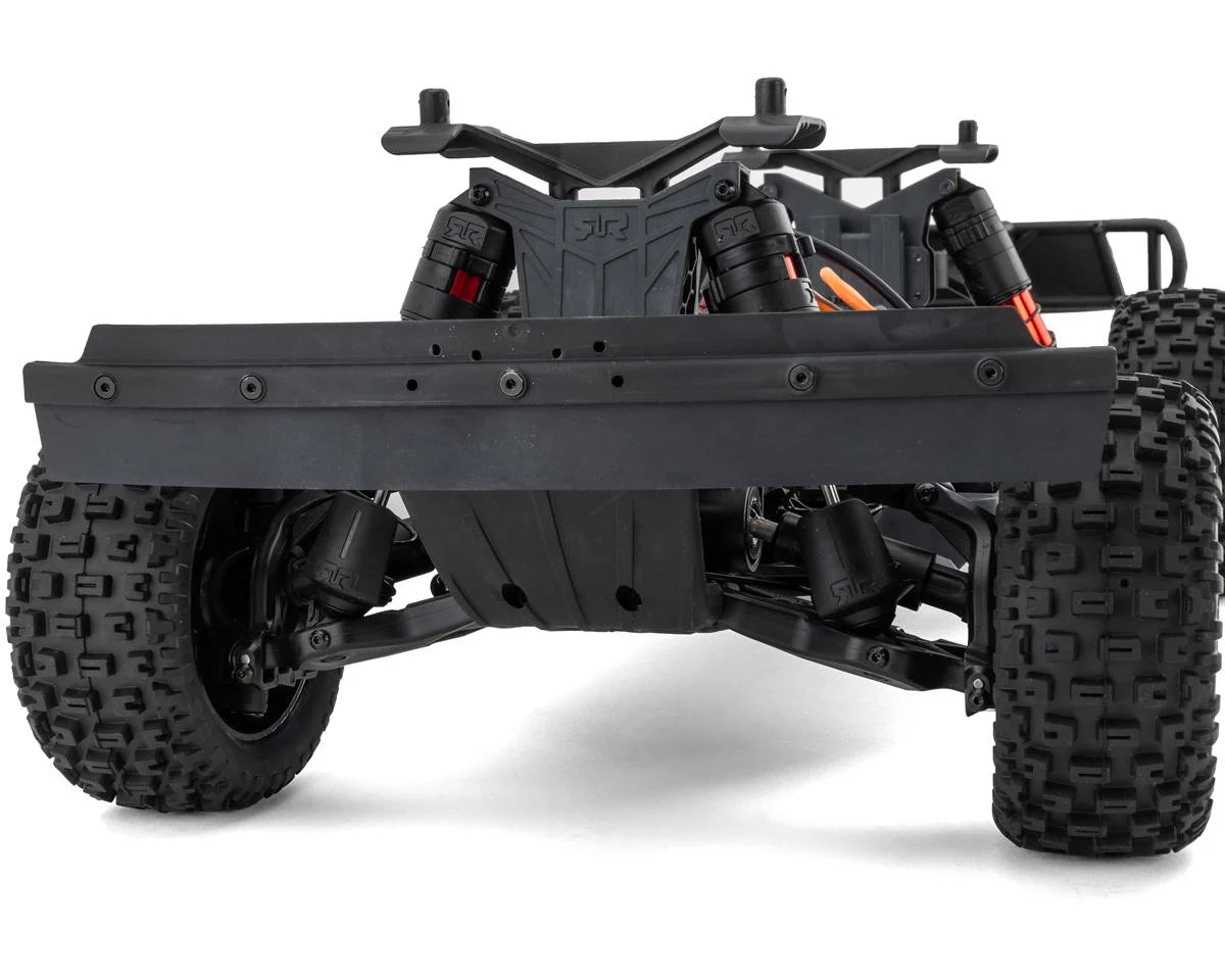 Arrma Mojave 4S BLX Brushless 1/8 4WD RTR Electric Desert Truck (White/Red) w/Spektrum SLT3 2.4GHz Radio - BOBBYRC