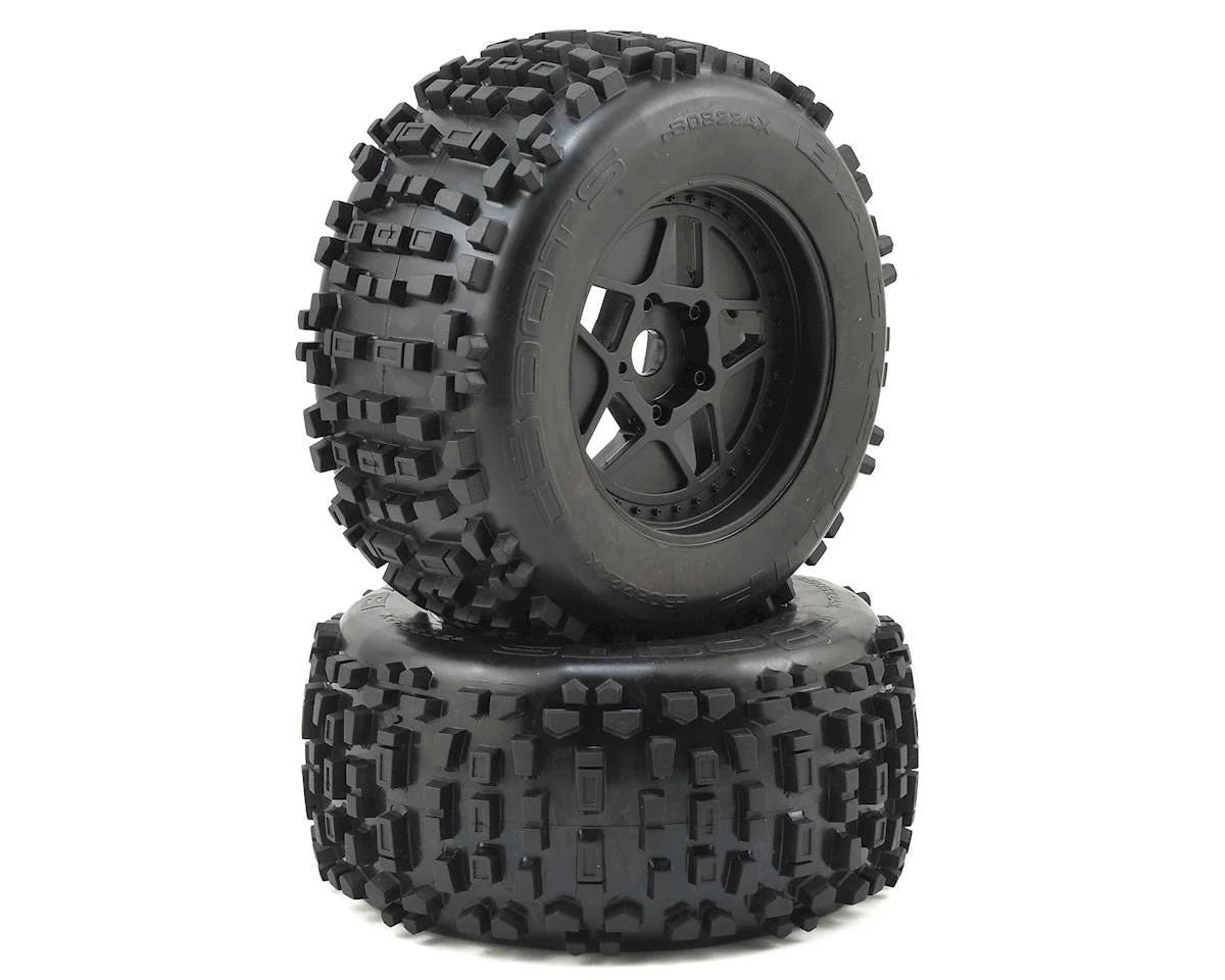 Arrma NOTORIOUS 6s BLX - TIRES, Wheels outcast DBoots v5 Backflip ARA8611v5 - BOBBYRC