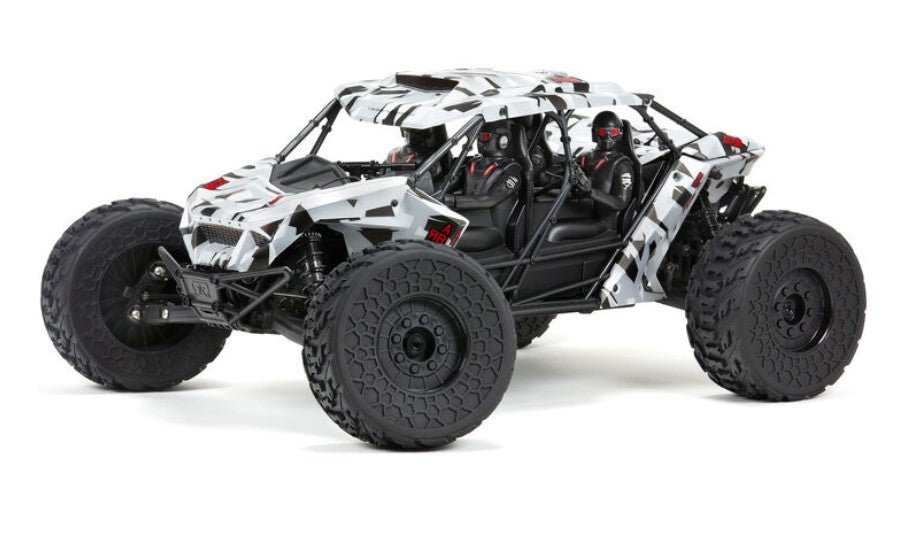 Arrma Pre - Mounted dBoots Tires (Black) (2) w/17mm Hex For Fireteam 6S BLX - BOBBYRC