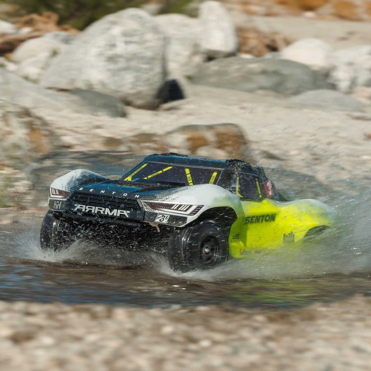 Arrma Senton™ 223S BLX 1/10 Brushless RTR 4X4 Short Course Truck w/SLT3 2.4GHz Radio & DSC - BOBBYRC