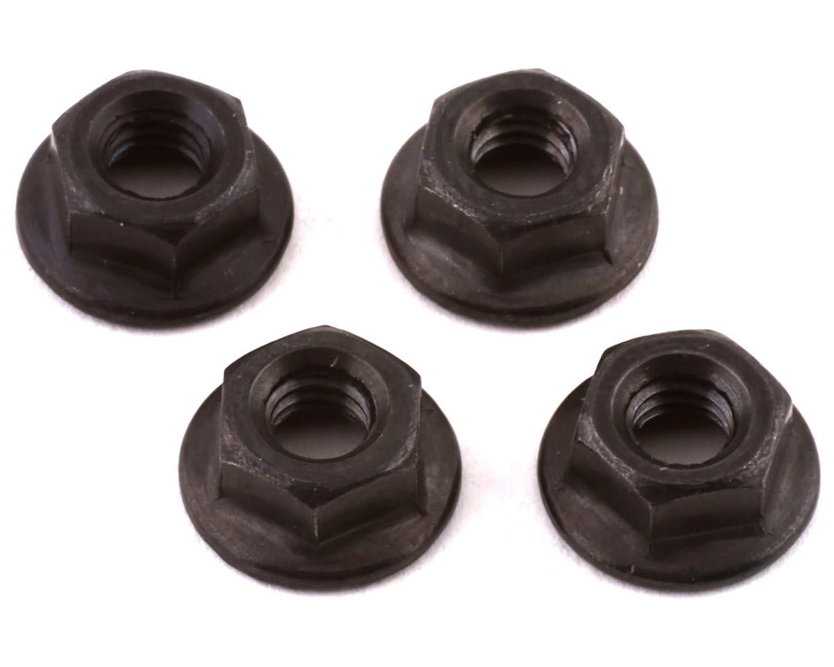 Arrma Serrated 4mm Flange Wheel Nut (4) - BOBBYRC