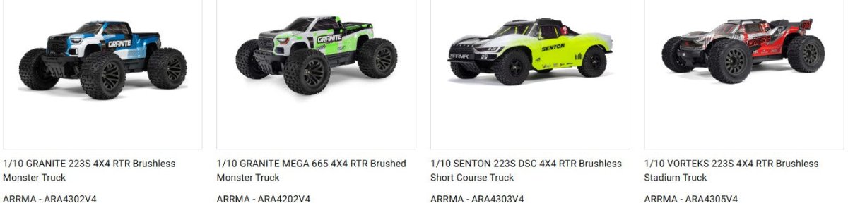 Arrma Steel Pivot Ball Set - 12x7mm 10x6mm 1/10 223S & 1/8 MOJAVE 4S - BOBBYRC