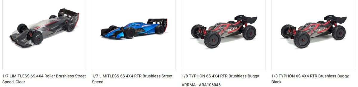 Arrma TLR Tuned Limitless Infraction Typhon 6S M Front Suspension Arm - BOBBYRC