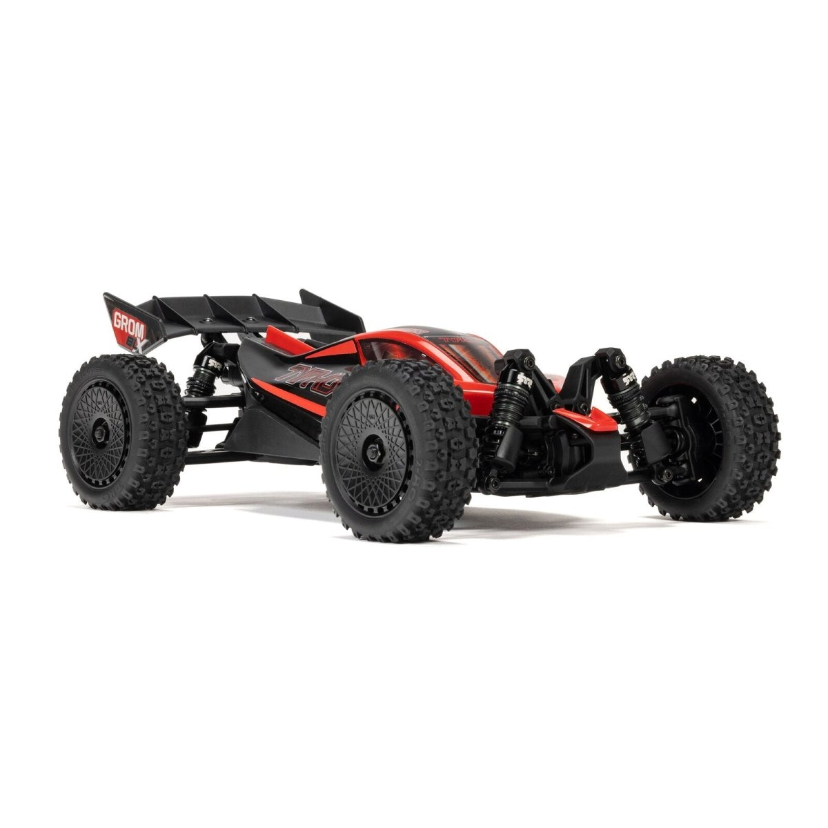 Arrma Typhon Grom 223S BLX Brushless 4X4 Small Scale Buggy RTR with Battery & Charger, Red - BOBBYRC