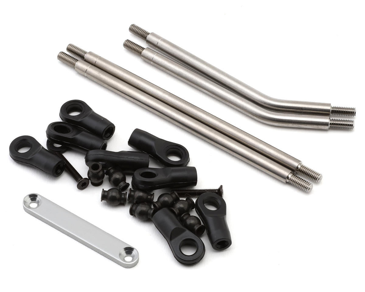 Axial Titanium Front Link Set For 1/8 AXP8 Gilamon 2.2 4X4