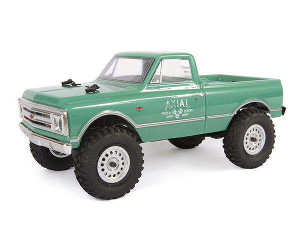 Axial SCX24 1967 Chevrolet C10 1/24 4WD RTR Scale Mini Crawler (Green) w/2.4GHz Radio