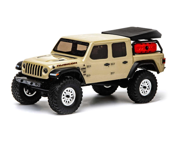 Axial SCX24 Jeep JT Gladiator 1/24 4WD RTR Scale Mini Crawler (Beige) w/2.4GHz Radio