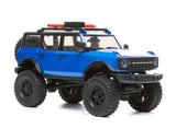 Axial SCX24 2021 Ford Bronco Hard Body 1/24 4WD RTR Scale Mini Crawler (Blue) w/2.4GHz Radio