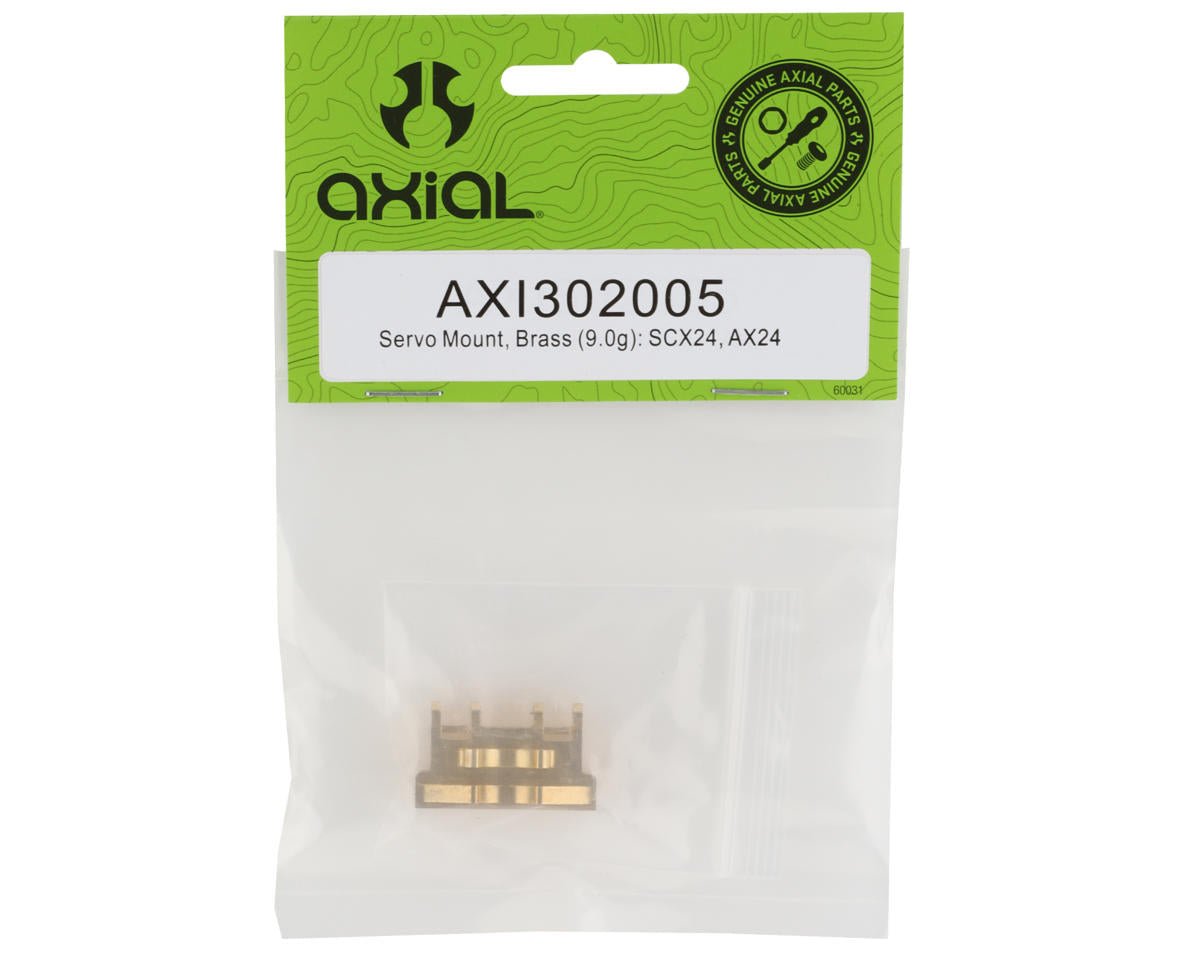 Axial Racing 302005 Servo Mount Brass 9.0g: SCX24 AX24 - BOBBYRC
