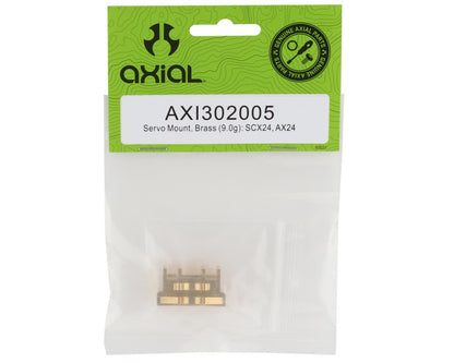 Axial Racing 302005 Servo Mount Brass 9.0g: SCX24 AX24 - BOBBYRC