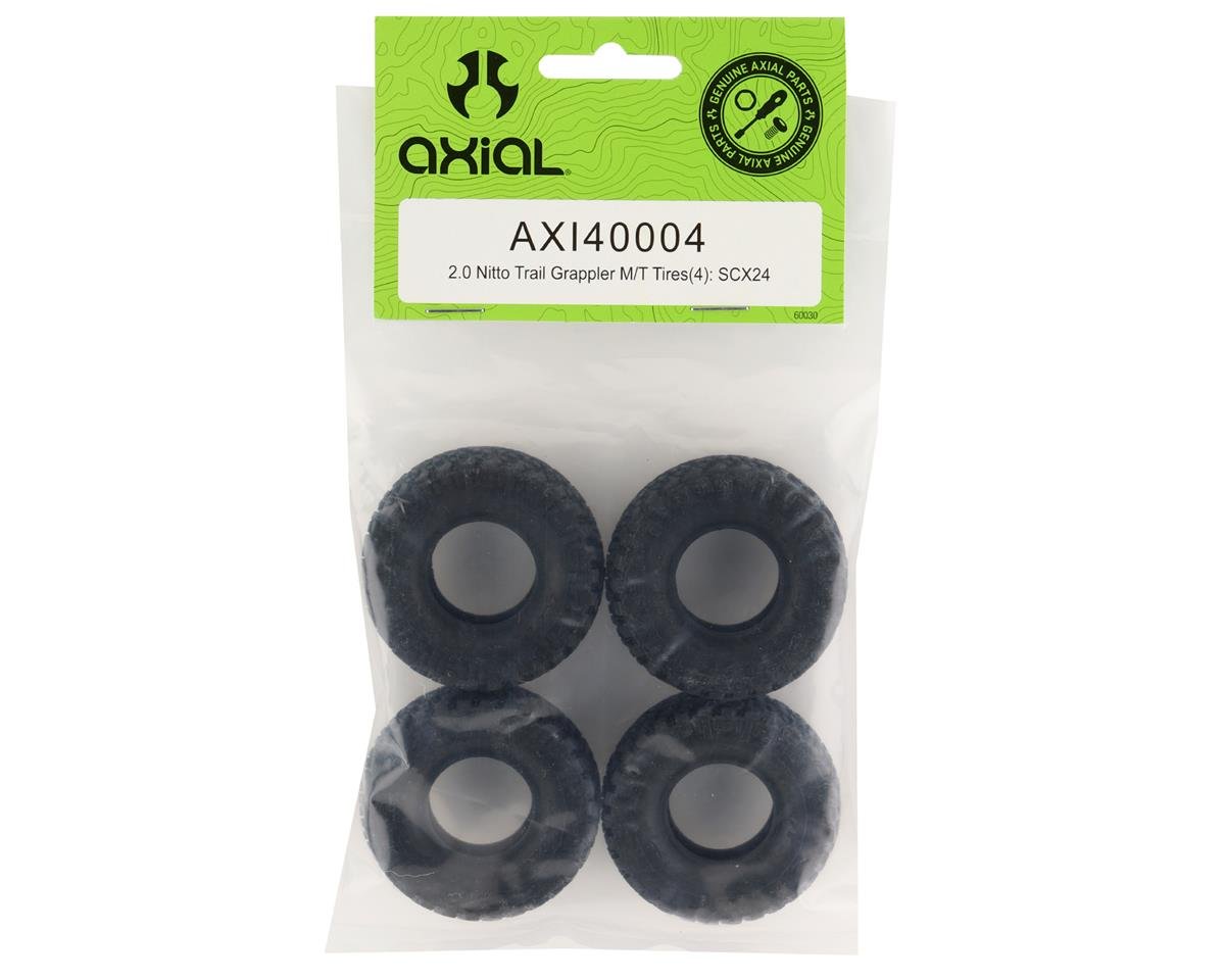 Axial SCX24 1.0" Nitto Trail Grappler M/T V2 Tires - BOBBYRC