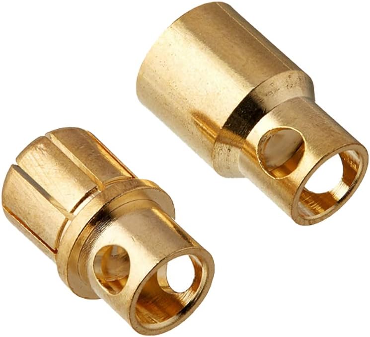 BOBBYRC (2 Male/2 Female) 8mm Bullet Connectors - BOBBYRC