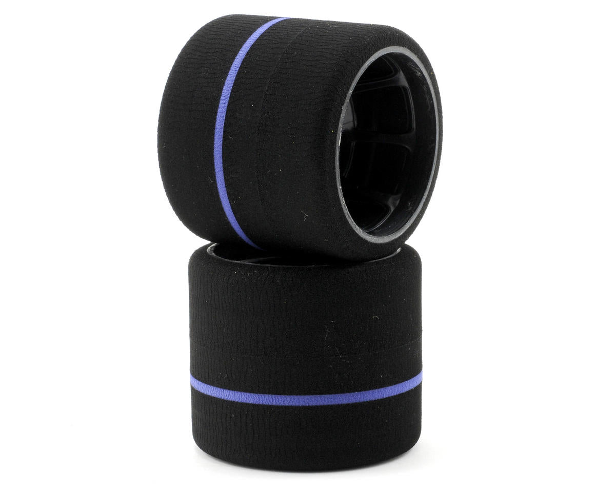 BSR Racing 1/10 World GT Spec Rear Tire (Black) (2) (Purple) - BOBBYRC