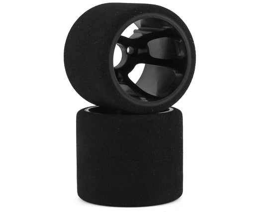 BSR Racing 1/12 Rear Mounted Foam Tires (2) (Green) - BOBBYRC