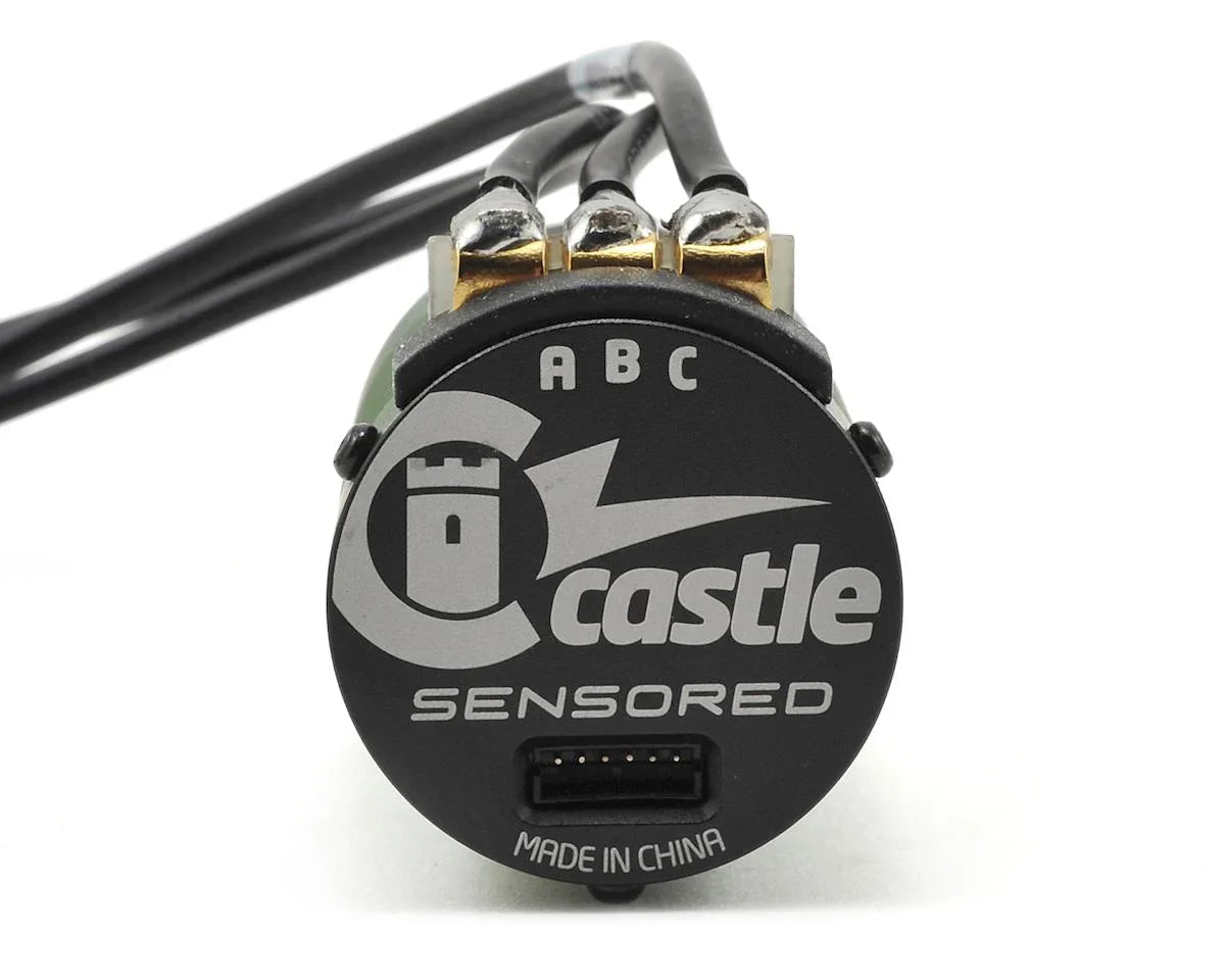 Castle Creations 1406 Sensored 4 - Pole Brushless Motor (5700kV) - BOBBYRC