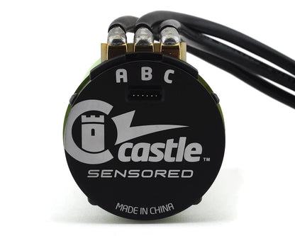 Castle Creations 1717 Sensored 4 - Pole Brushless Motor (1650Kv) - BOBBYRC