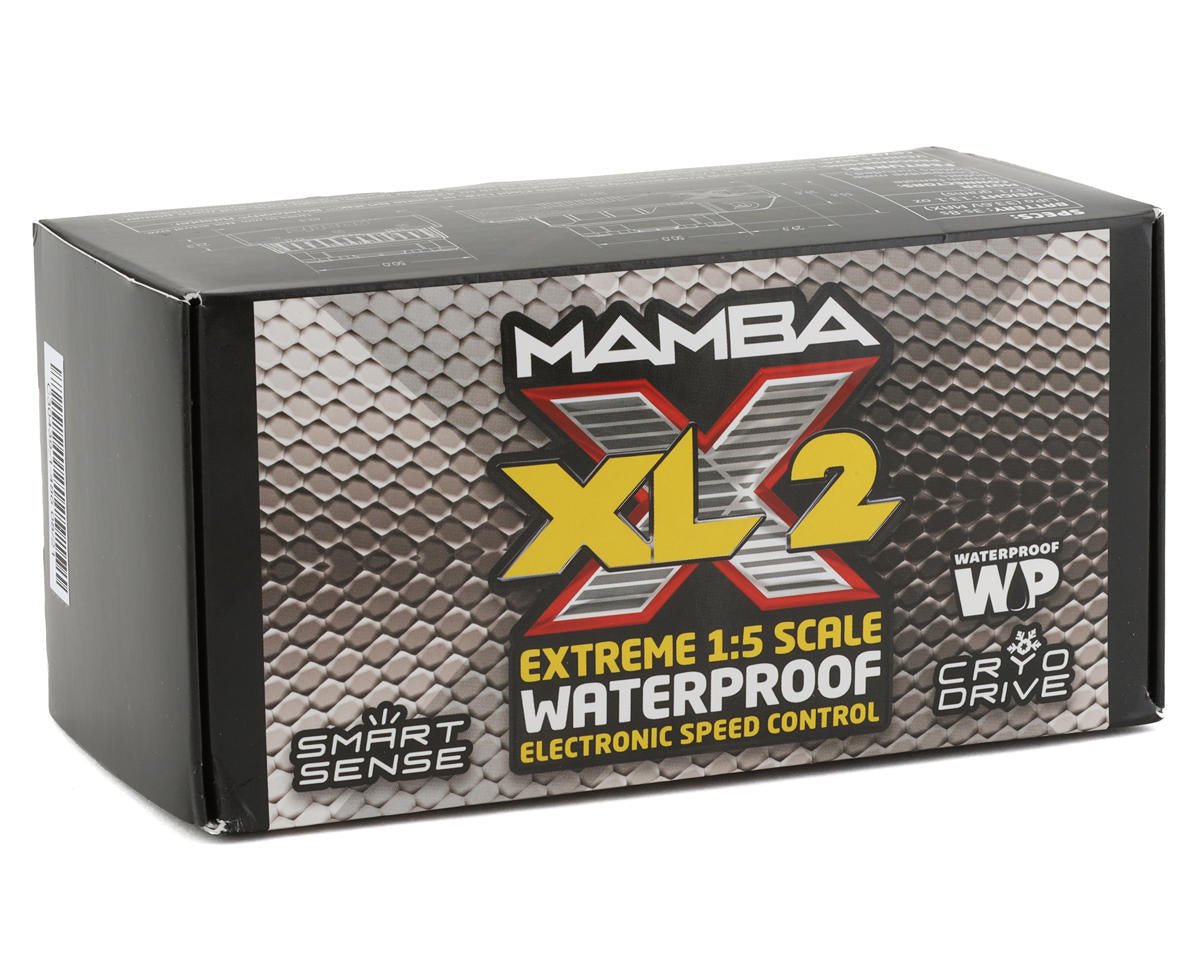 Castle Creations Mamba XLX 2 1/5 Scale Sensored Brushless ESC - BOBBYRC