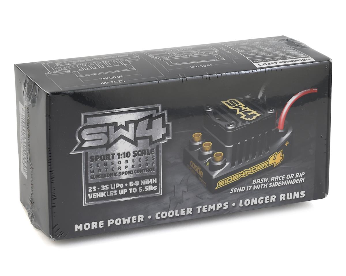Castle Creations Sidewinder SW4 Waterproof 1/10 ESC - BOBBYRC