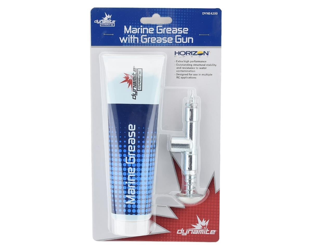 Dynamite DYNE4200 Grease Gun w/ 5 oz Marine / Boat Grease - BOBBYRC