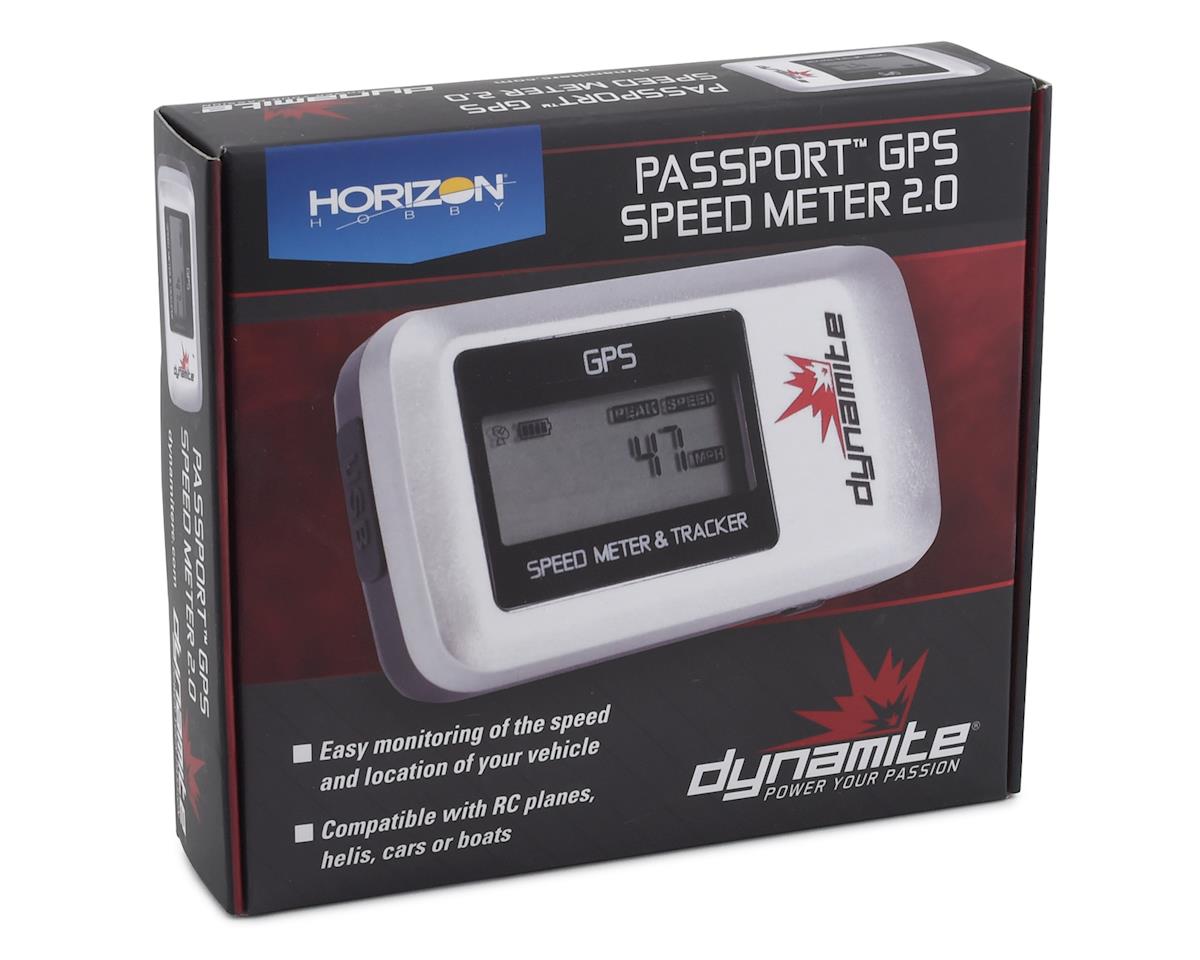 Dynamite GPS 2.0 V2 Speed Meter & Tracker : RC Plane / Boat / Heli / Car - BOBBYRC