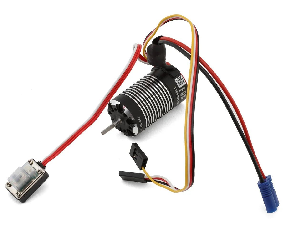 Hobbywing Quicrun Mini16 Fusion 370 2-in-1 Brushless ESC & Motor System w/EC2 Connector (3000Kv) - BOBBYRC