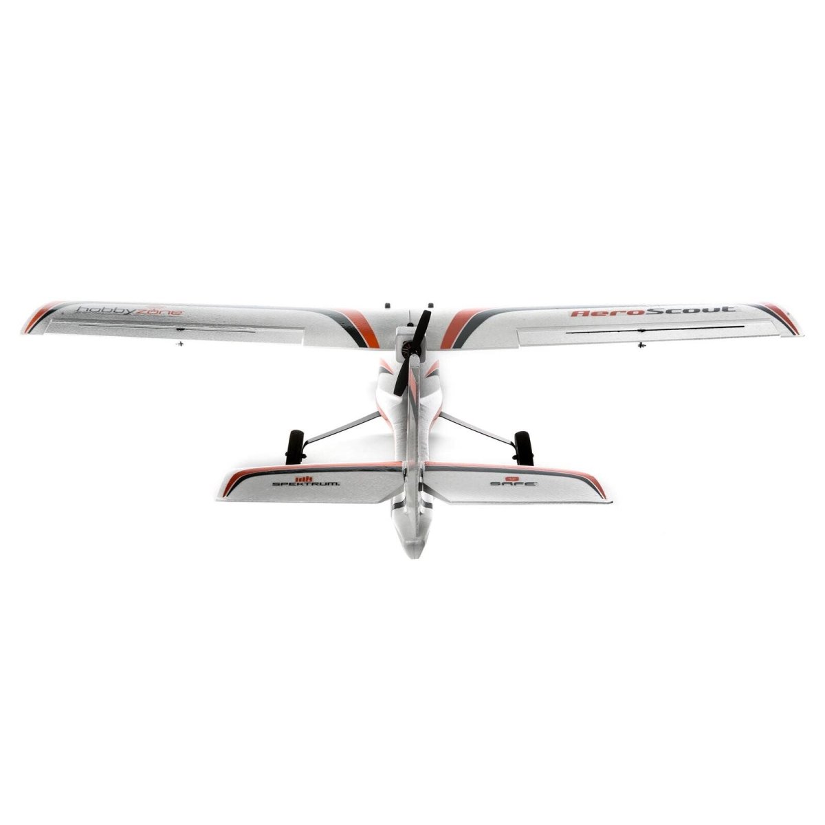 HobbyZone AeroScout S 2 1.1m RTF Trainer Electric Airplane (1095mm) w/SAFE & DXS Transmitter - BOBBYRC